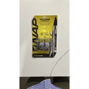 NAP Killzone Mechanical Broadheads - 100 Grains, 2-Inch Cut, 3-Pack